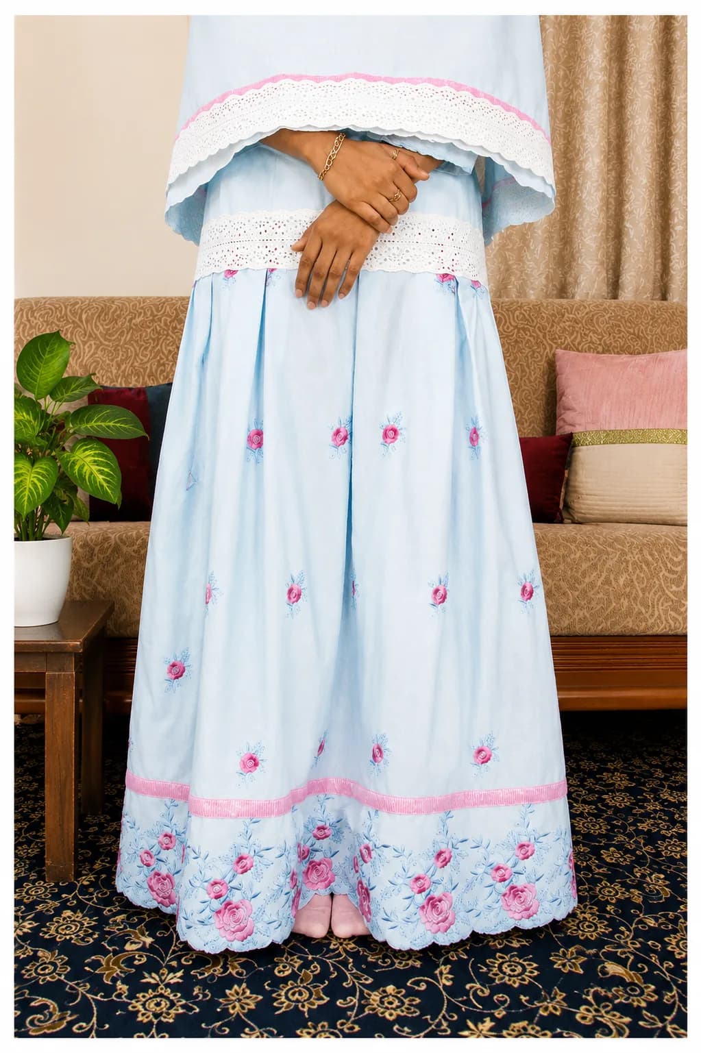 LIGHT BLUE RIDA - Image 1