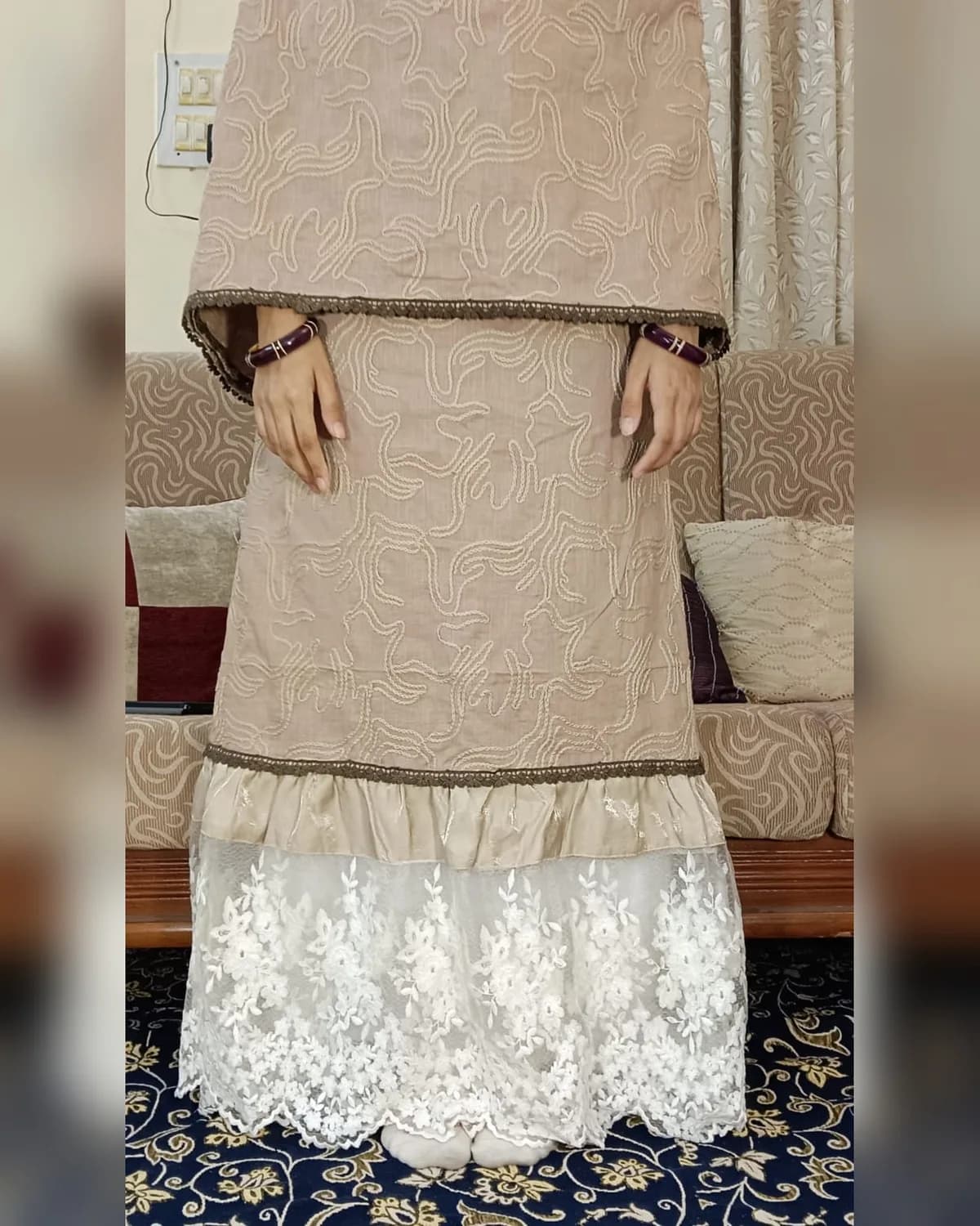BEIGE AARI WORK RIDA (NBR0915) - Image 1