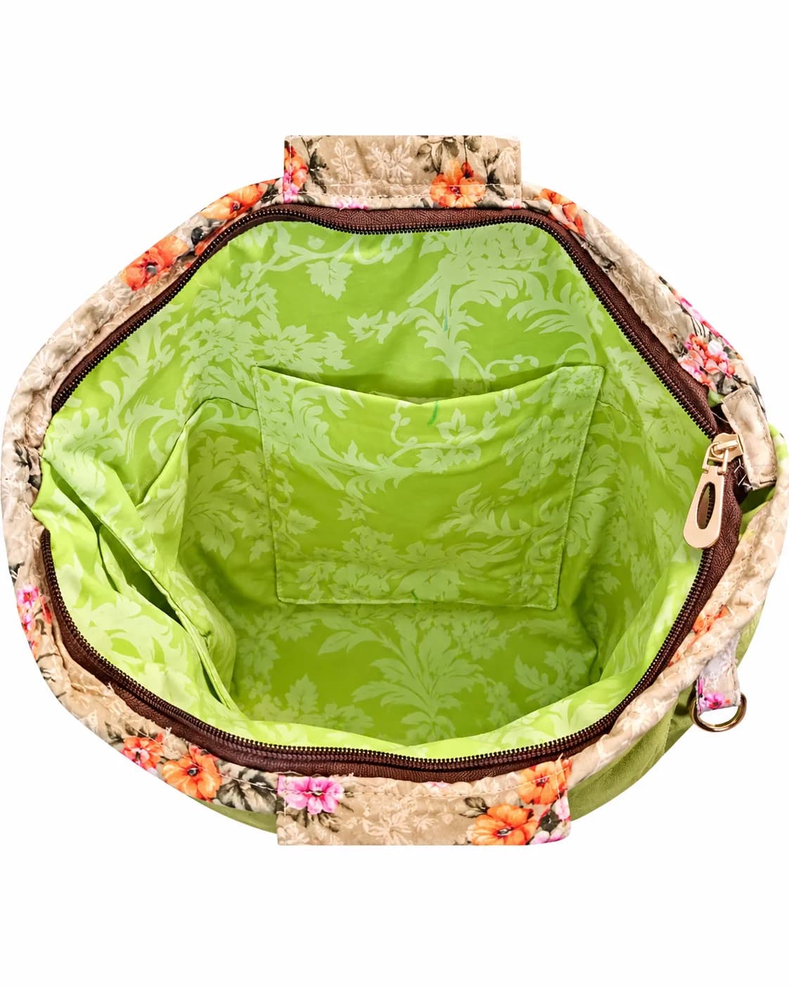 GREEN FLORAL MASALLA BAG (NBHB0901-R0914) - Image 4
