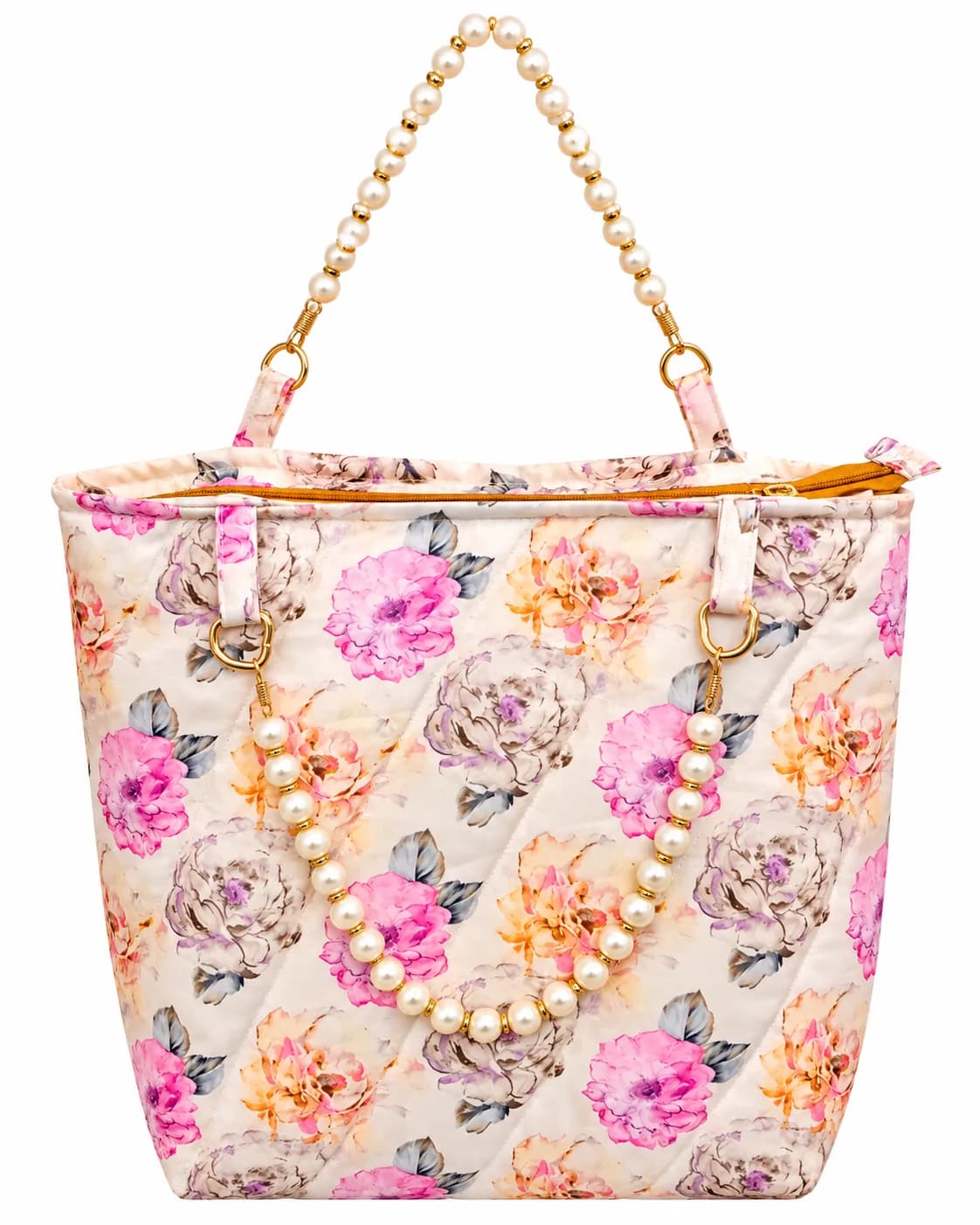 IVORY FLORAL MASALLA BAG SET (NBMB0914) - Image 3