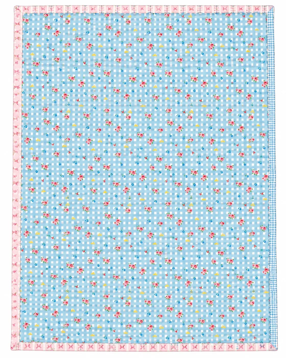 PINK & BLUE BOW MASALLA BAG SET (NBMB0911) - Image 2