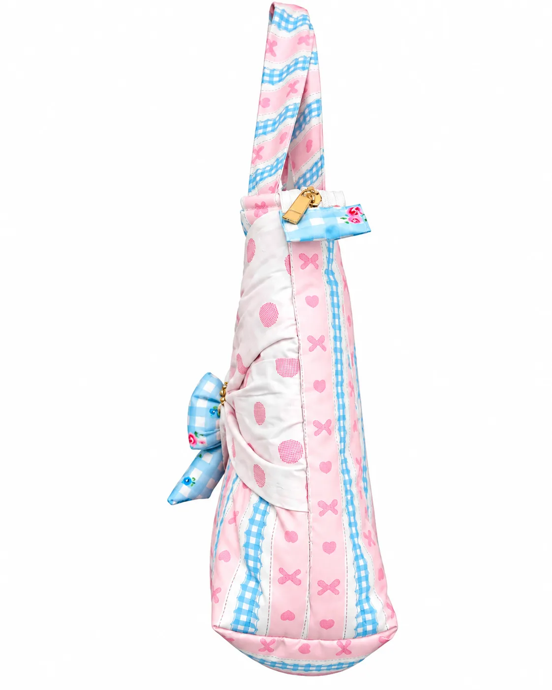PINK & BLUE BOW MASALLA BAG SET (NBMB0911) - Image 7
