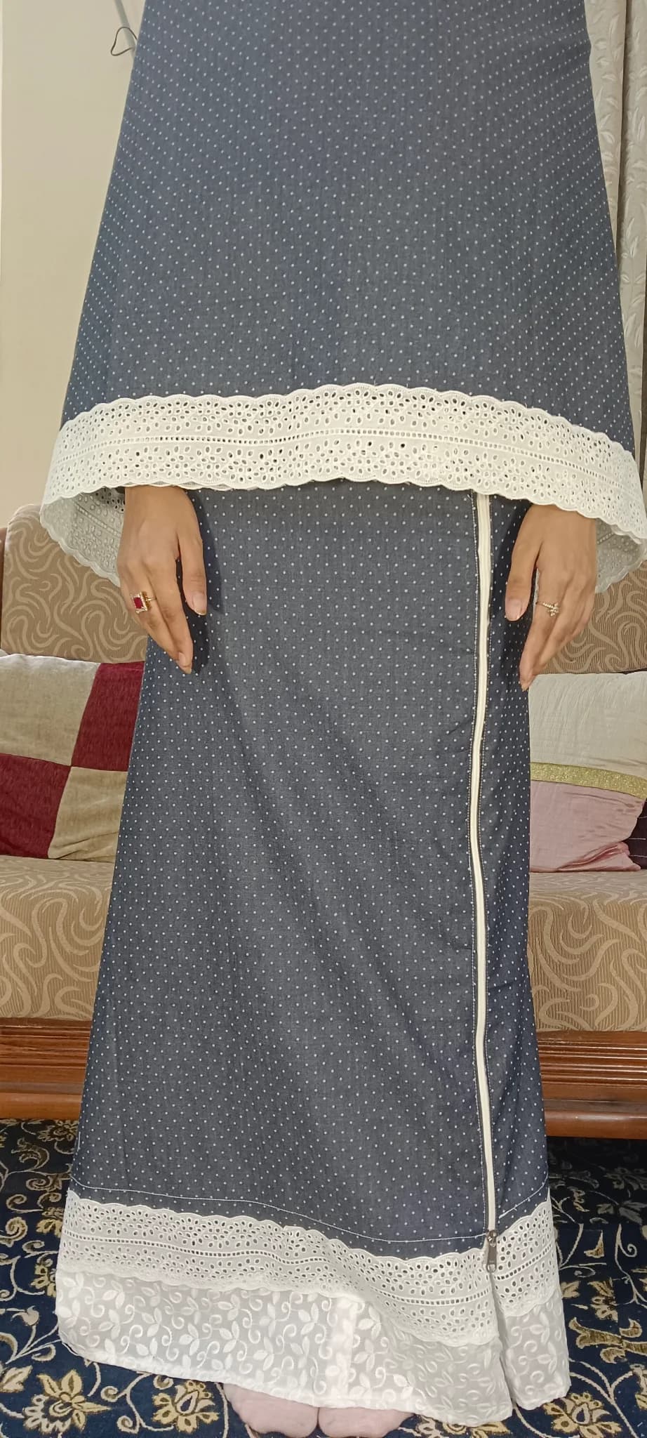 DENIM POLKA DOT RIDA (NBR0817)