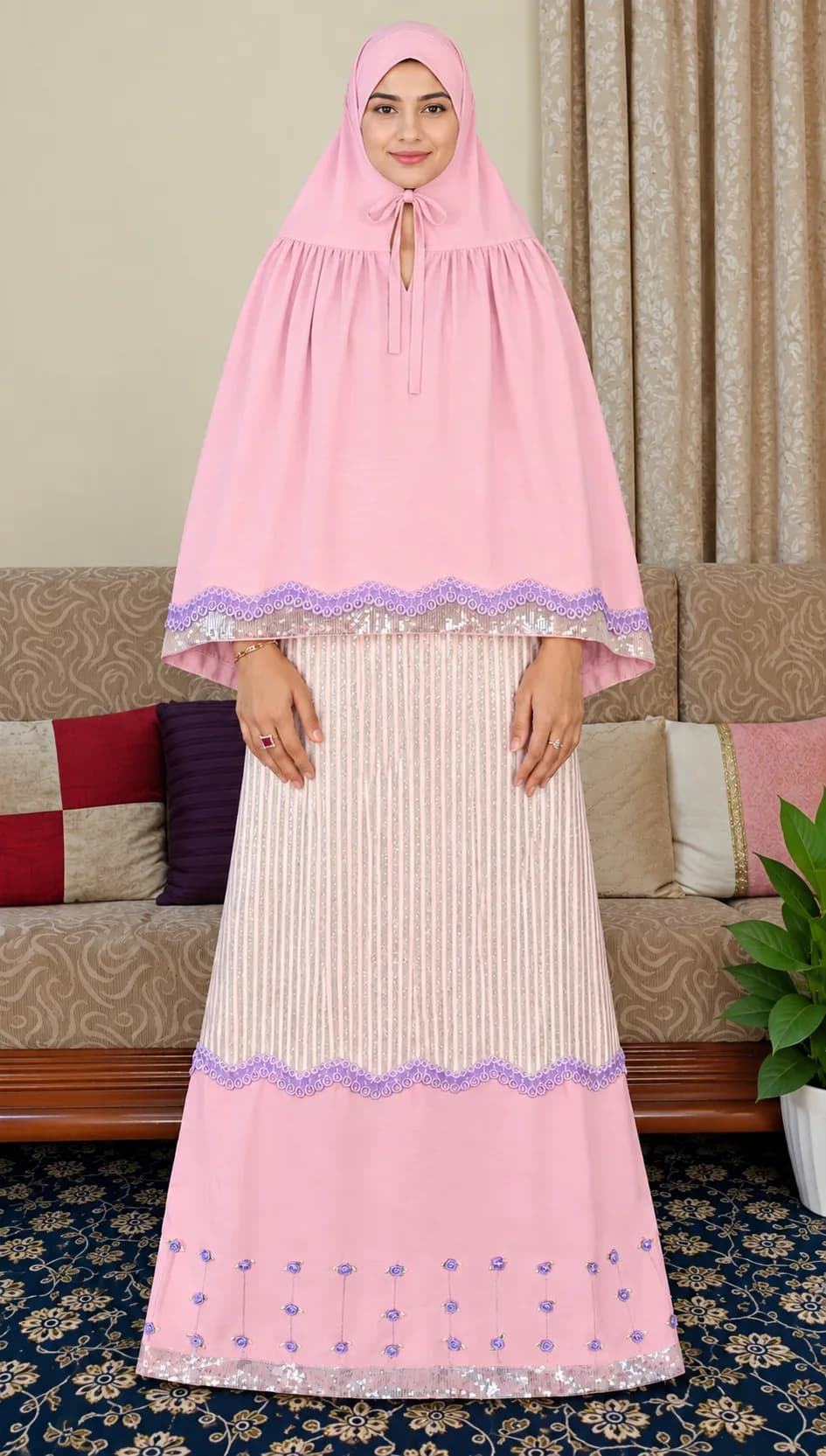 GULABI SHARBATI RIDA(NBR0902) - Image 3