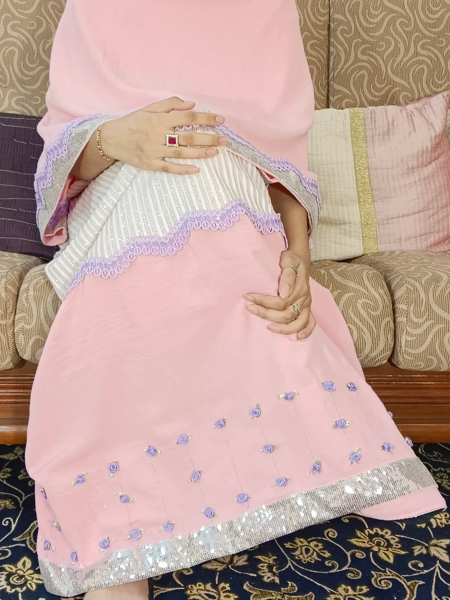 GULABI SHARBATI RIDA(NBR0902) - Image 4