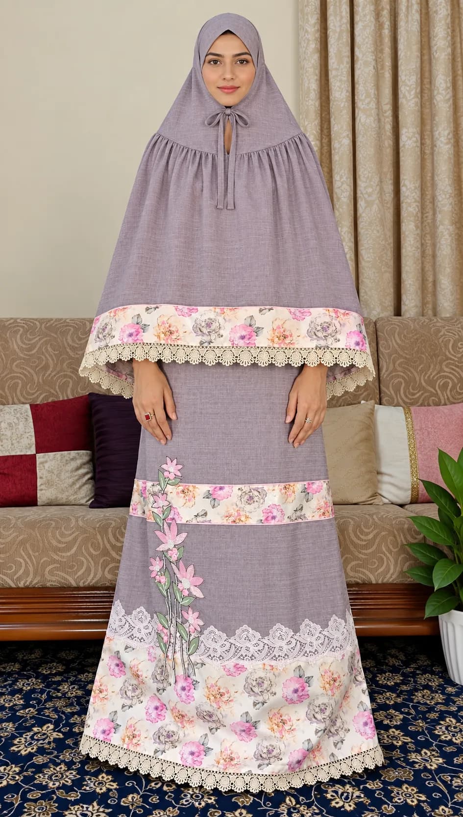 Lavender Gul Rida (NBR0905) - Image 3