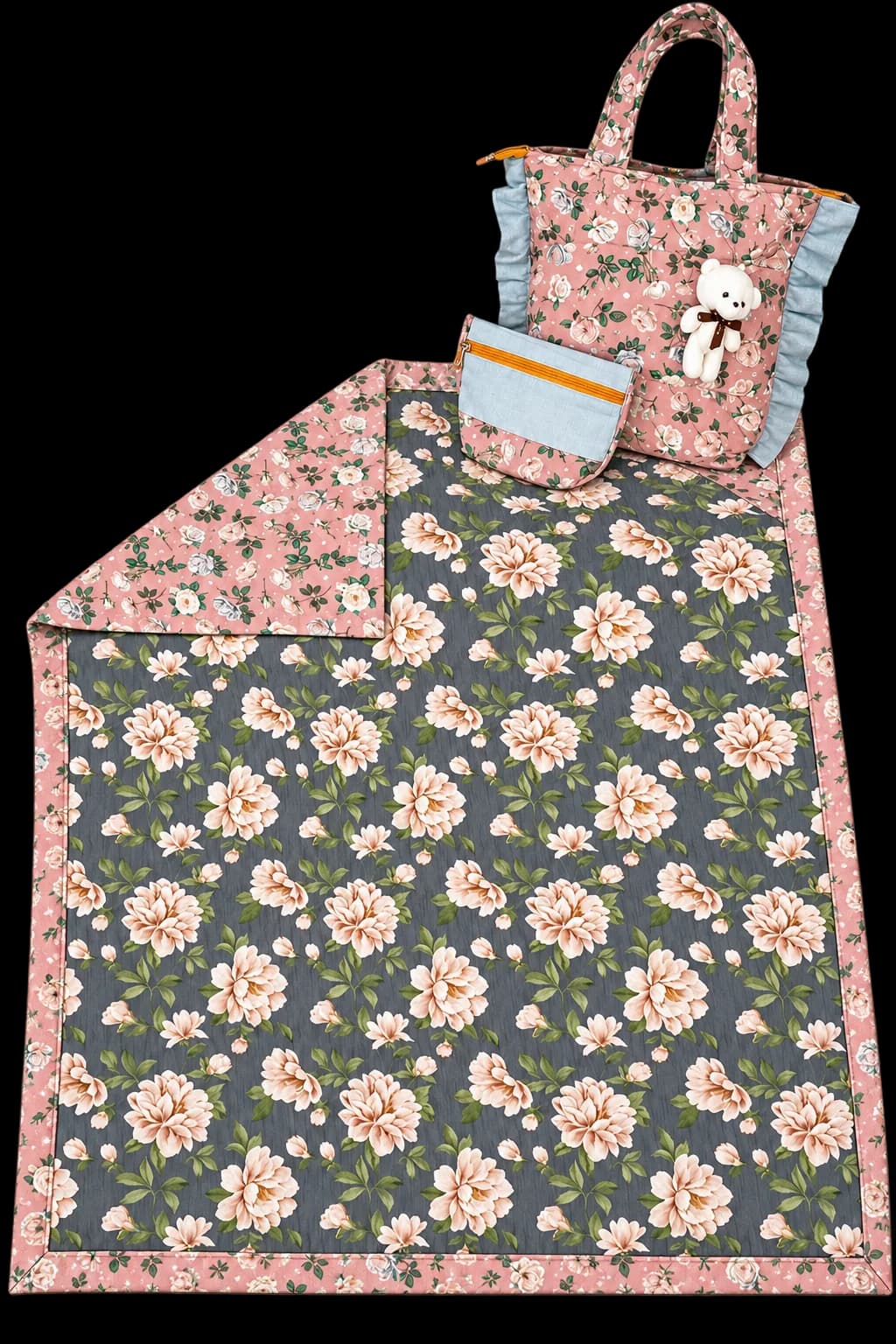 NB PEACH-GREEN MASALLA BAG(NBMB0902) - Image 2