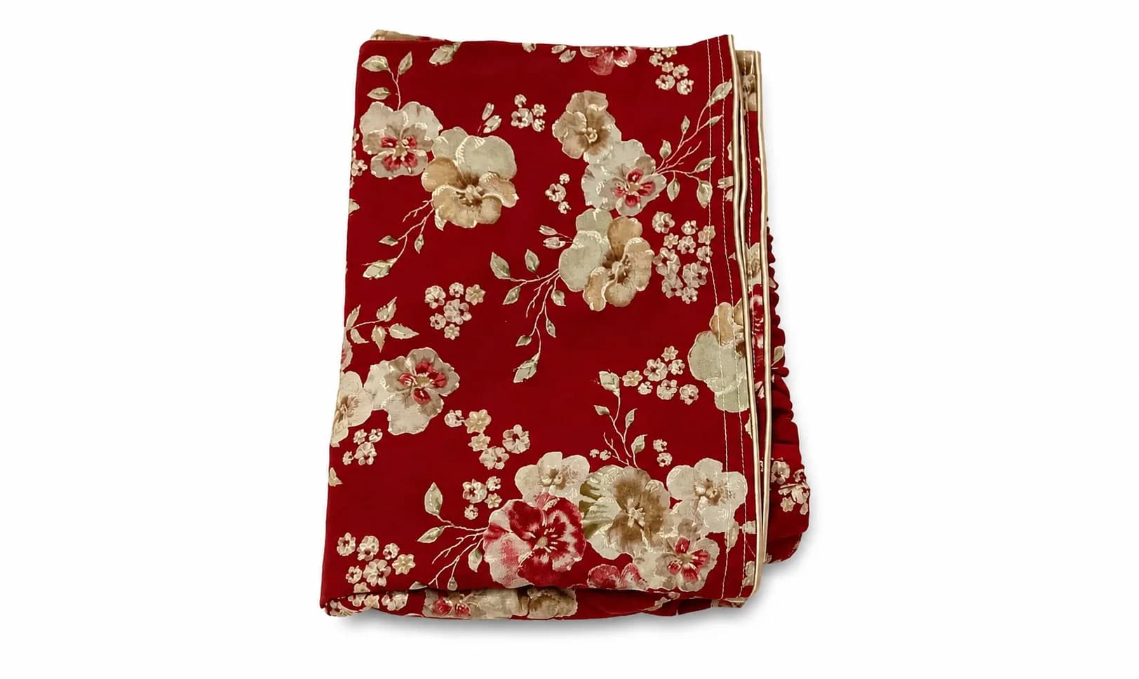 NB RED RAYON FLORAL EZAR(NBER0901) SIZE: 36"L - Image 3
