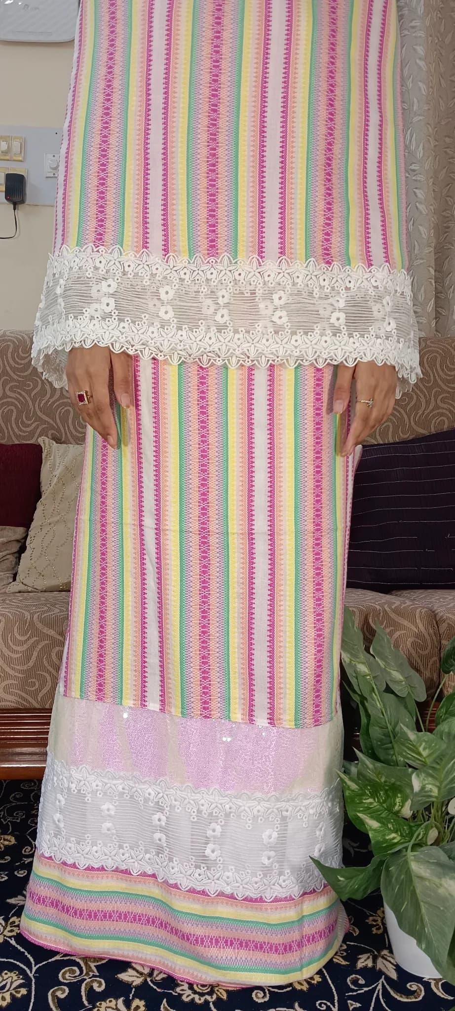 PASTEL- STRIPED RIDA (NBR0814) - Image 1