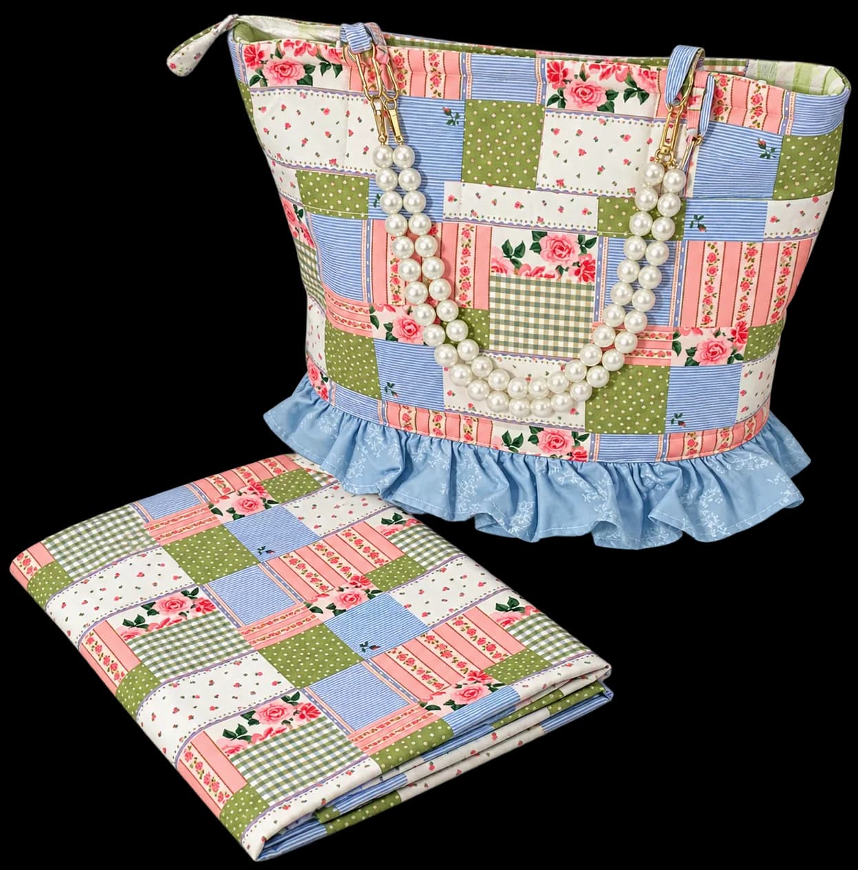 SOFT POWDER BLUE MASALLA BAG (NBMB0905) - Image 5
