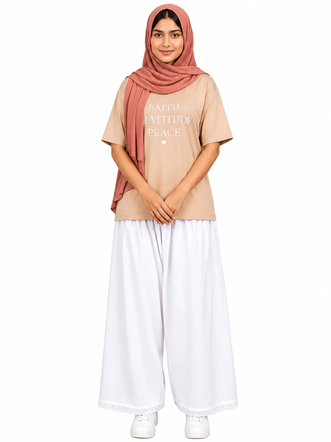 WHITE COTTON EZAAR - Image 1